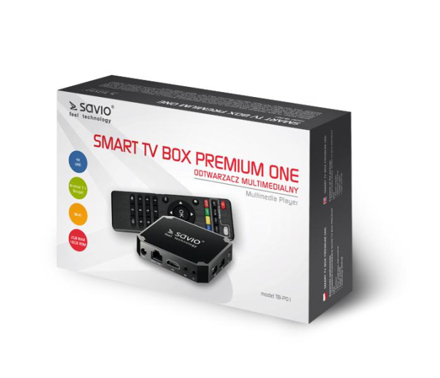 SAVIO TV-BOX SAVIO SAVMTB-P01 PREMIUM # - 1457960 - zdjęcie 4